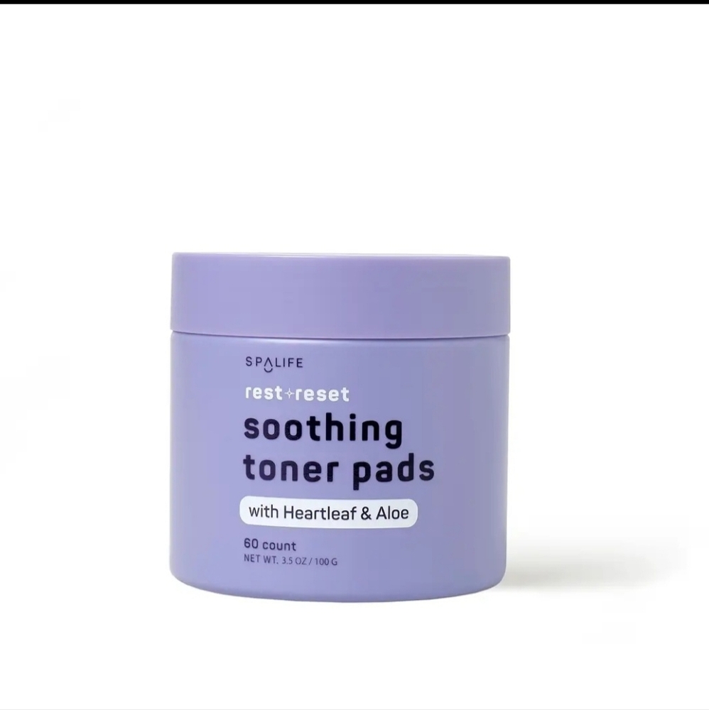 Spa Life Soothing Toner Pads - Purple